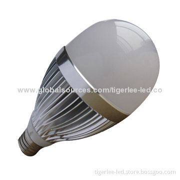 e27 LED bulb 9W with smd 5630 chip, AC 85-265V, CRI>80, CE/RoHS marks